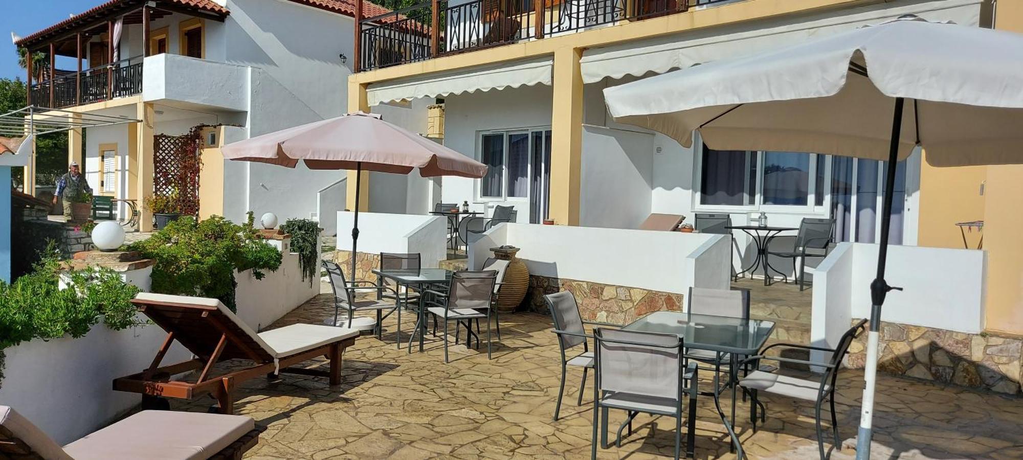 Sipsas Villas Koróni Buitenkant foto